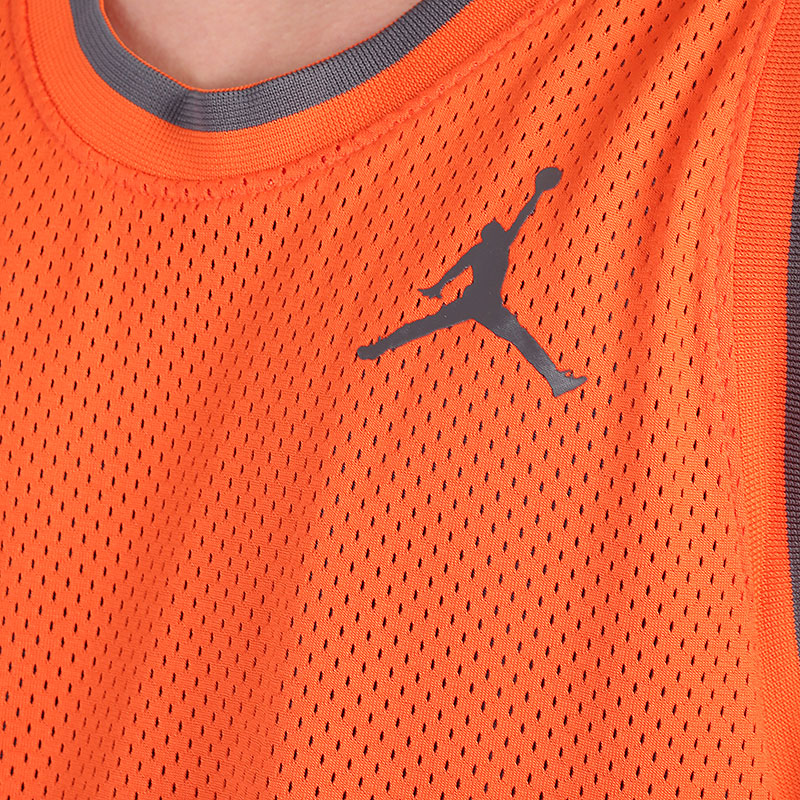 мужская оранжевая майка Jordan Sport DNA Jersey DX6600-869 - цена, описание, фото 3